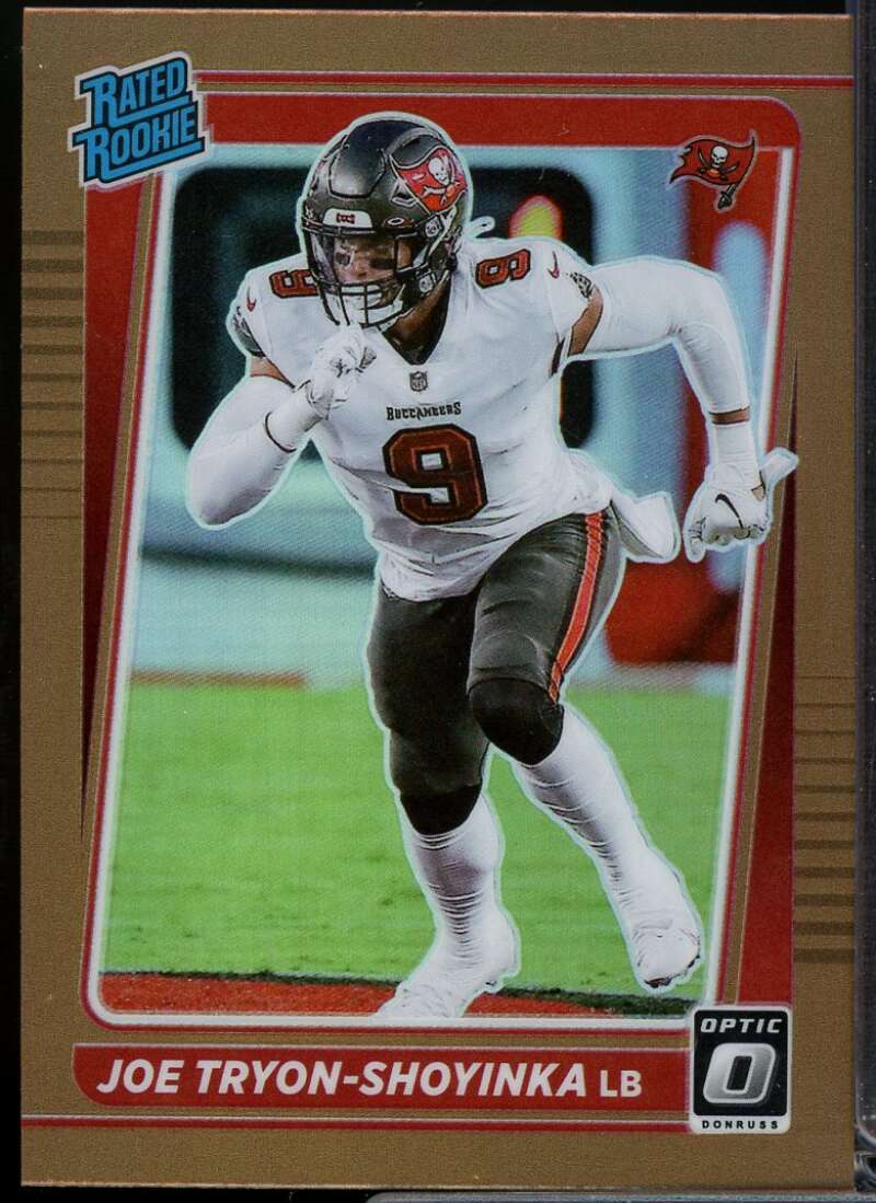 Joe Tryon-Shoyinka Rookie Card 2021 Donruss Optic Bronze #255  Image 1
