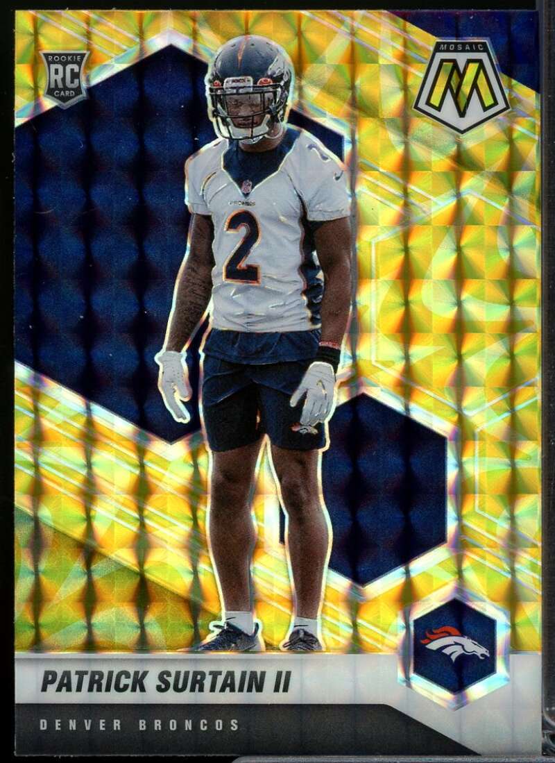 Patrick Surtain II Card 2021 Panini Mosaic Mosaic #344  Image 1