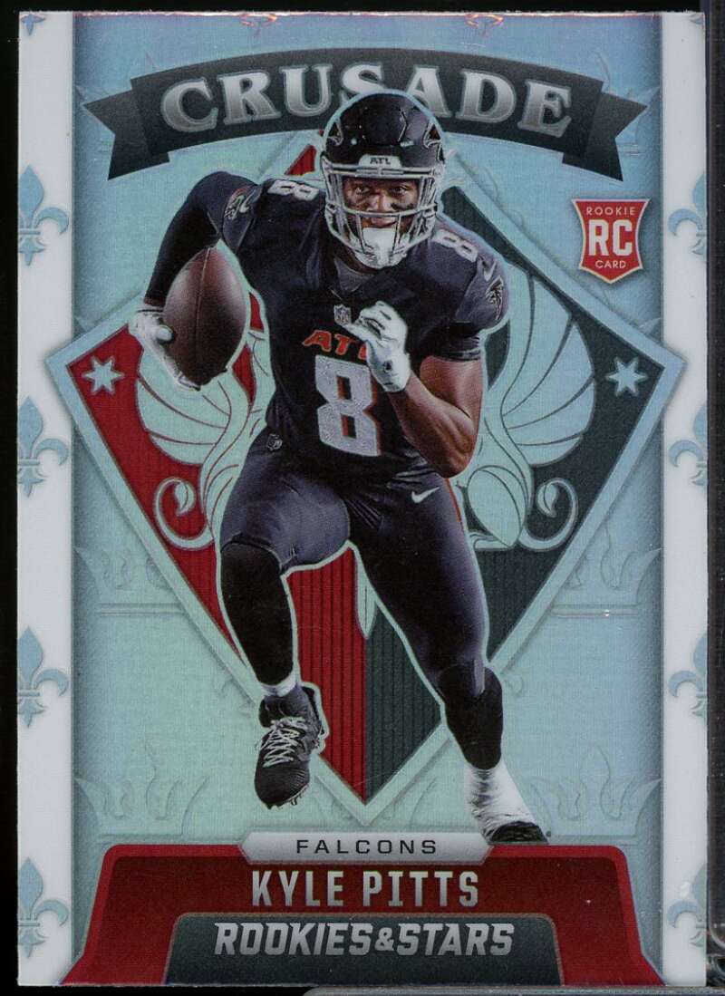 Kyle Pitts Rookie Card 2021 Rookies Stars Crusade Silver #30  Image 1