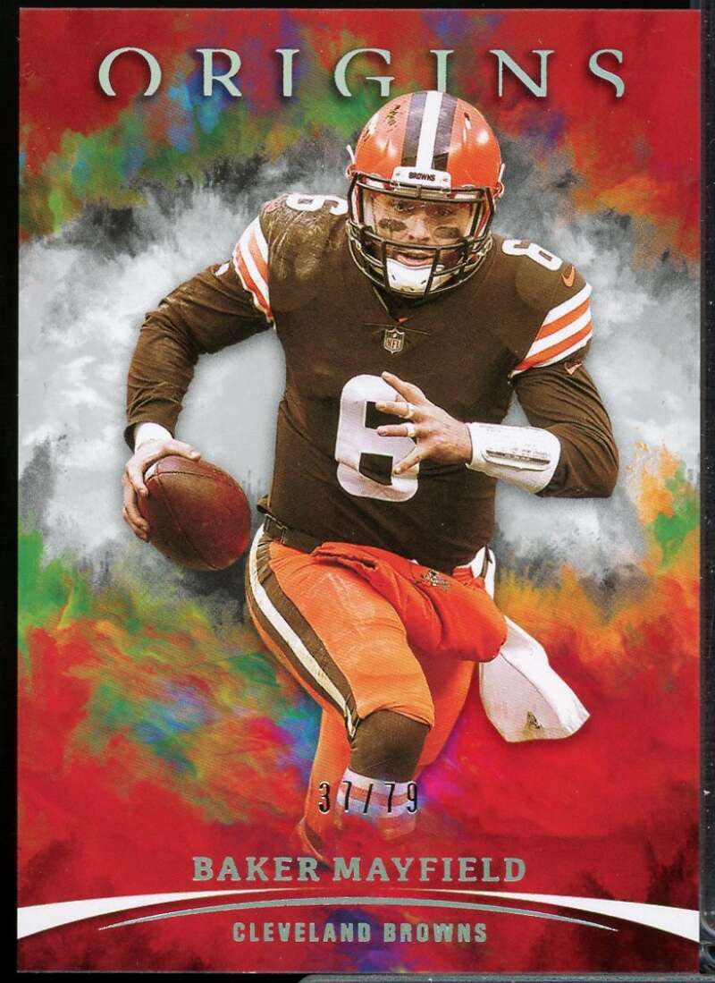 Baker Mayfield Card 2021 Panini Origins Silver #22  Image 1