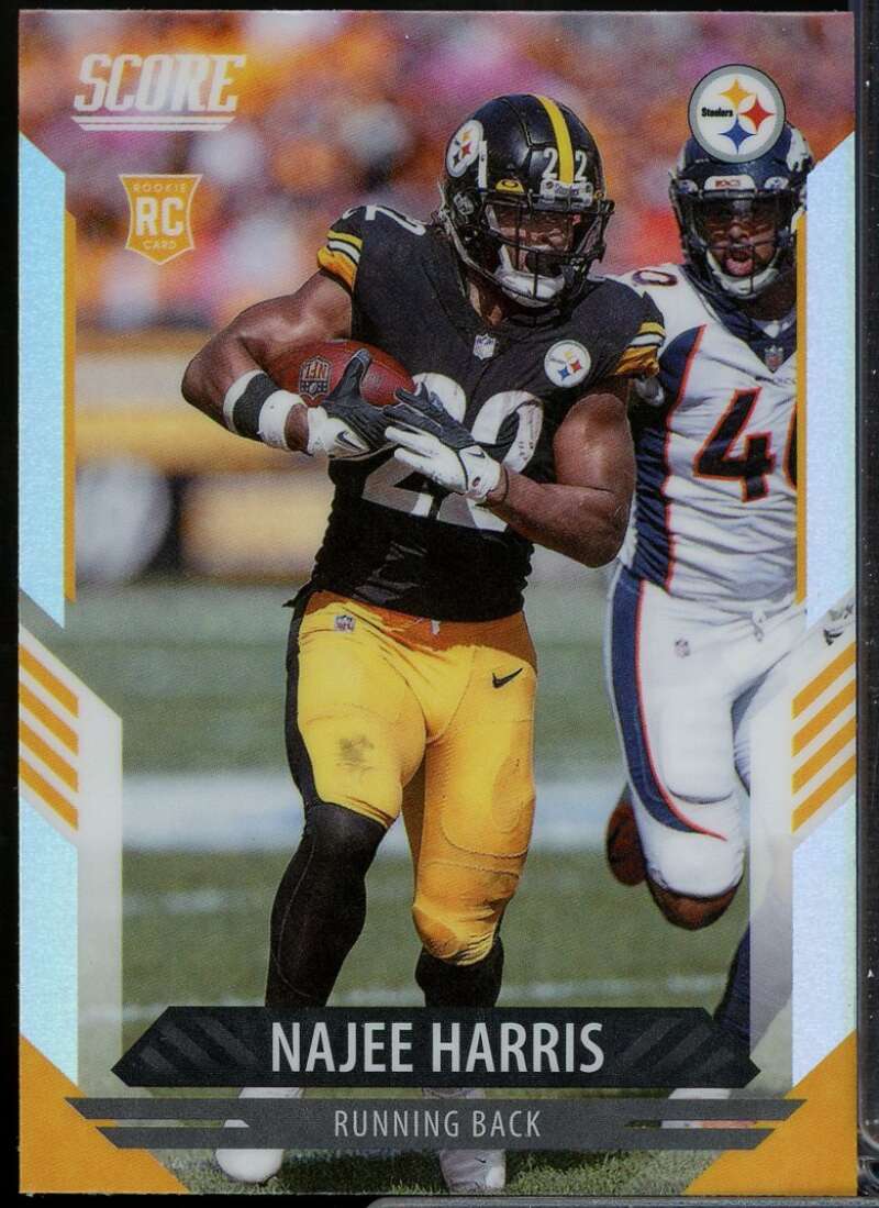 Najee Harris Rookie 2021 Panini Chronicles Score Update Rookies Silver #409  Image 1