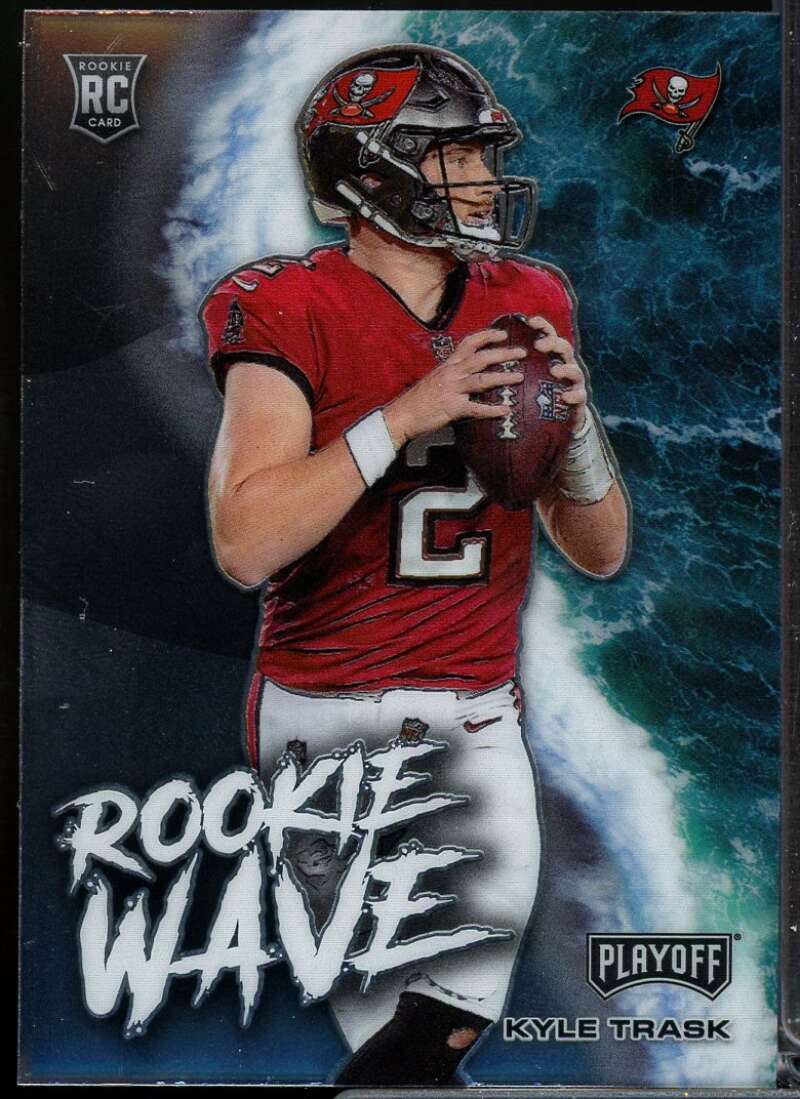 Kyle Trask Rookie Card 2021 Playoff Rookie Wave Silver #24  Image 1