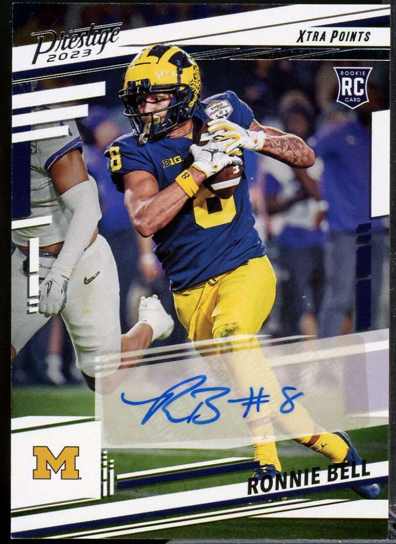 Ronnie Bell RC 2023 Chronicles Draft Picks Prestige Xtra Points Signatures #55  Image 1