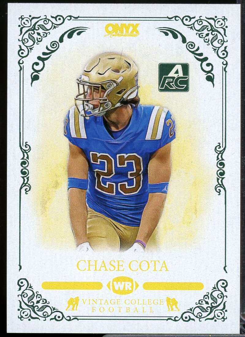 Rookie Card 2022 Onyx Vintage College Chase Cota #CFCC  Image 1