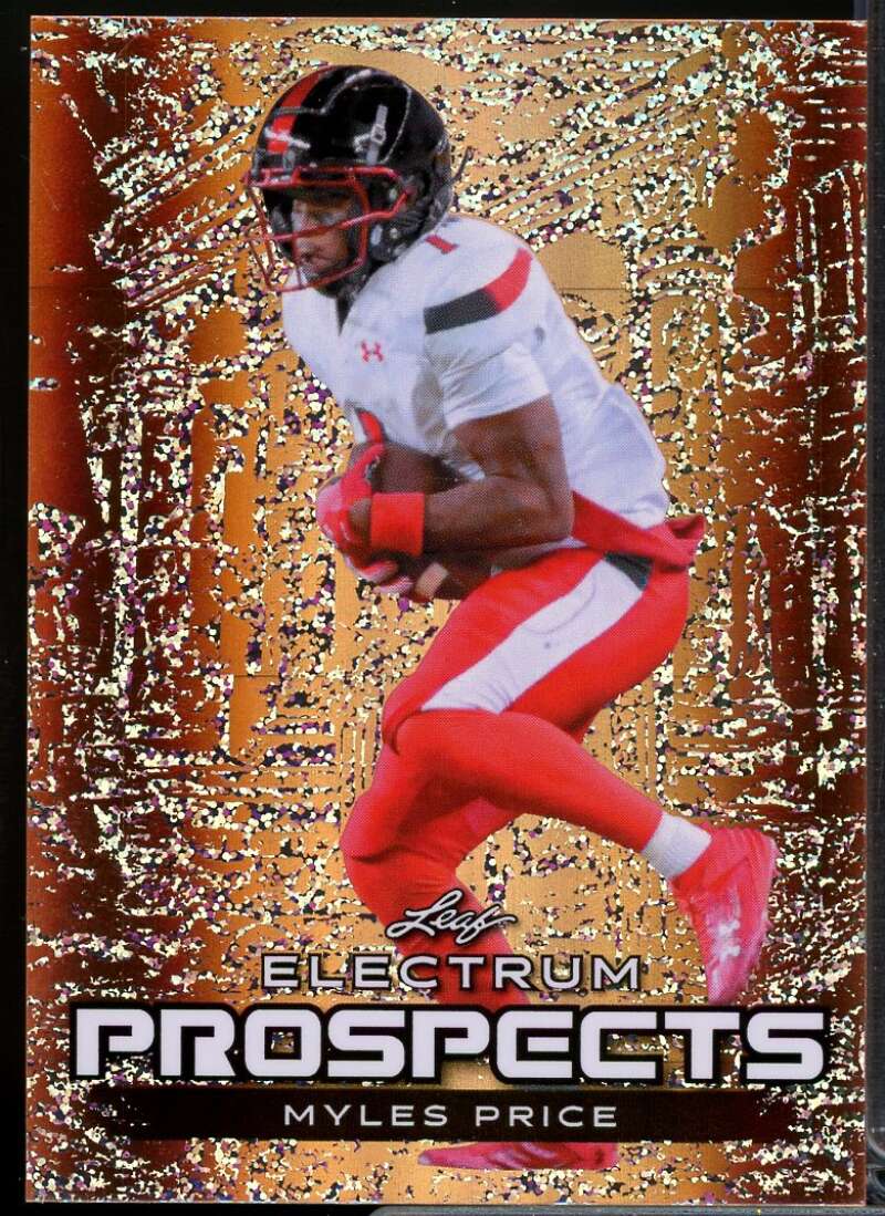 Bronze Myles Price Rookie Card 2024 Leaf Electrum Prospects #252  Image 1