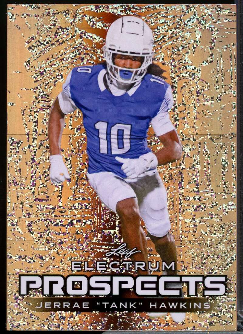 Jerrae Tank Hawkins Rookie Card 2024 Leaf Electrum Prospects Bronze#194  Image 1