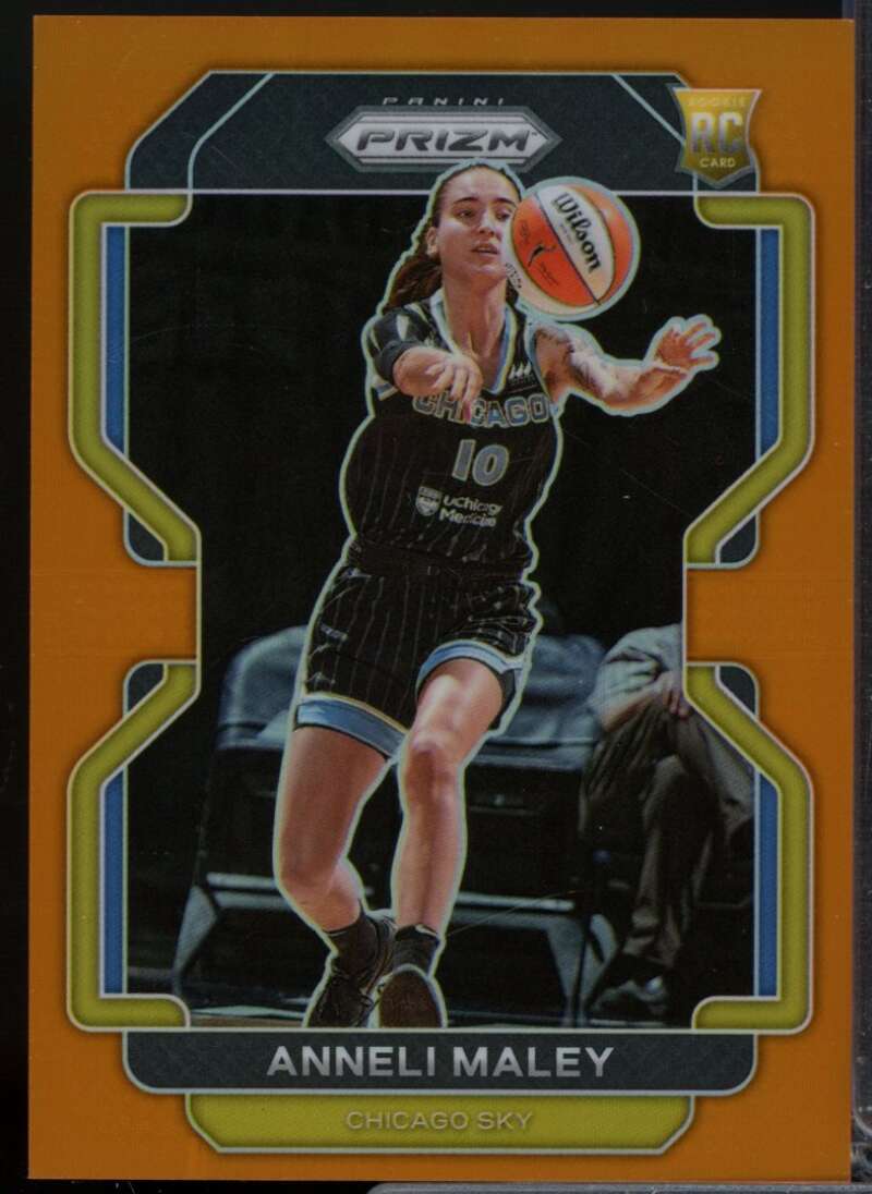 Anneli Maley Rookie /49 Card 2022 Panini Prizm WNBA Prizms Orange #74  Image 1