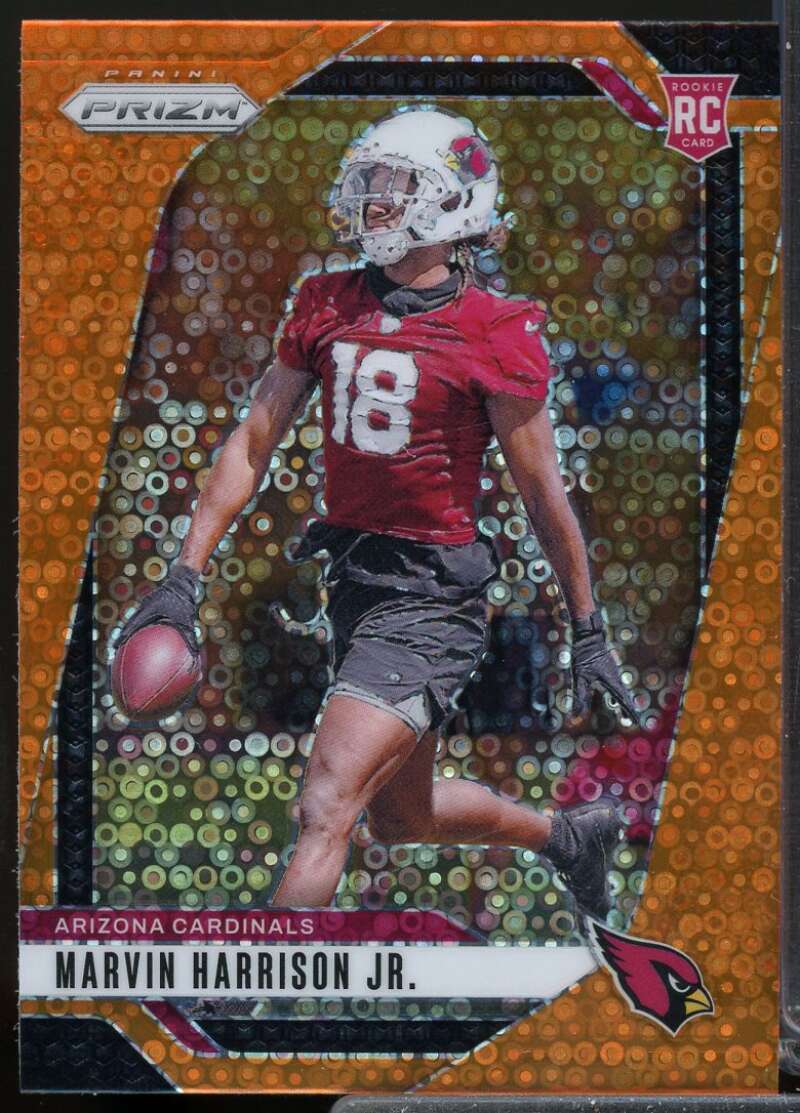 Marvin Harrison Jr. Rookie Card 2024 Panini Prizm Prizms Disco #375  Image 1