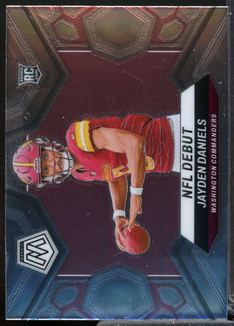 Jayden Daniels Rookie Card 2024 Panini Mosaic Debut #272  Image 1