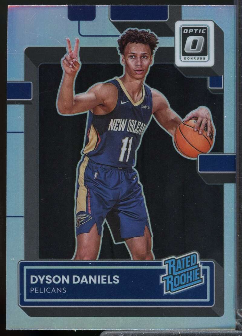 Dyson Daniels Card 2022-23 Donruss Optic Rated Rookie Holo #250  Image 1