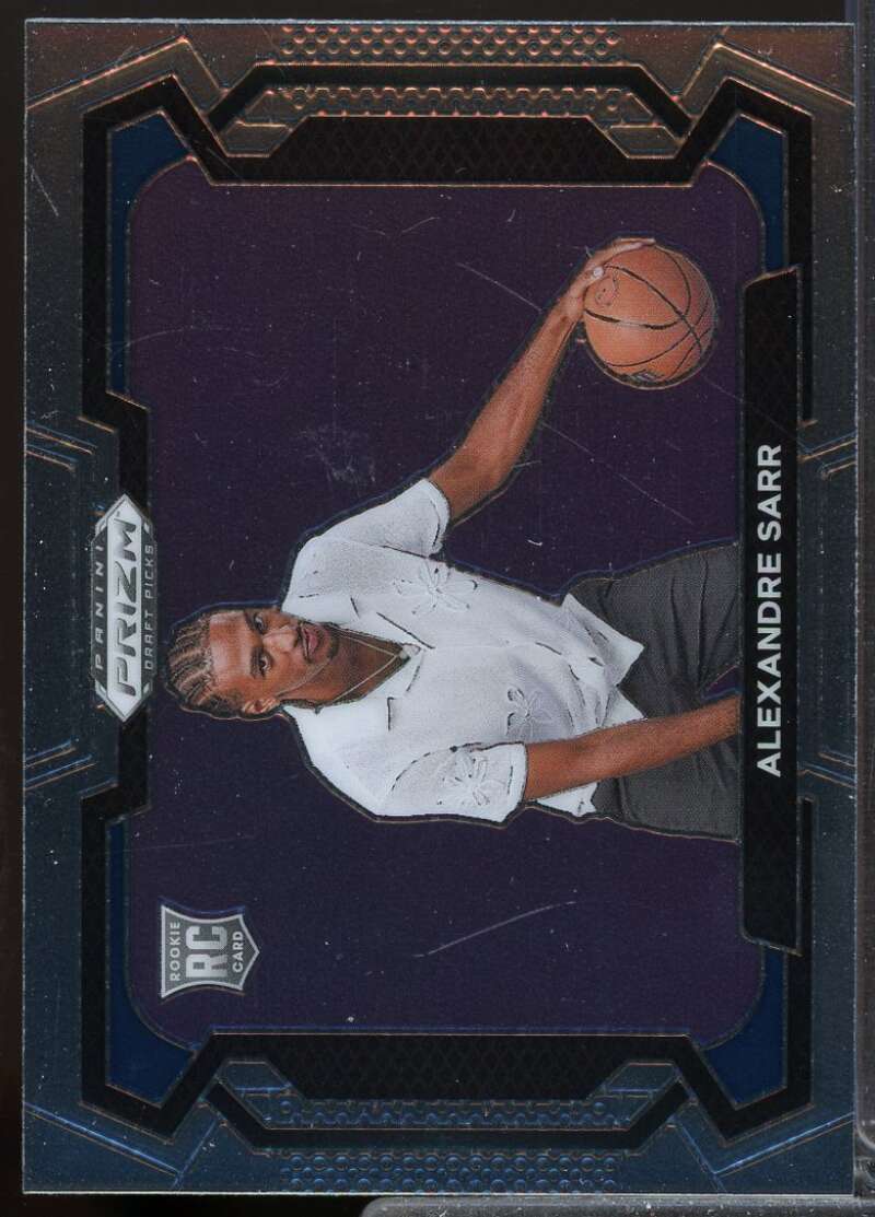 Alexandre Sarr Rookie Card 2024-25 Panini Prizm Draft Picks Variation #52  Image 1
