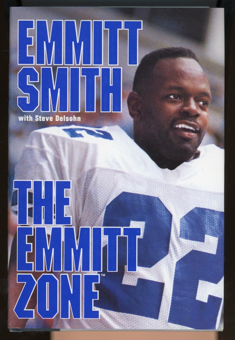 The Emmitt Zone By Steve Delsohn Emmitt Smith 1994 Hardcover Image 1