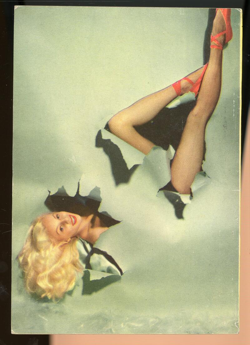 Brief Magazine June 1954 Marilyn Monroe Pin Up Unpublished Photos Image 2