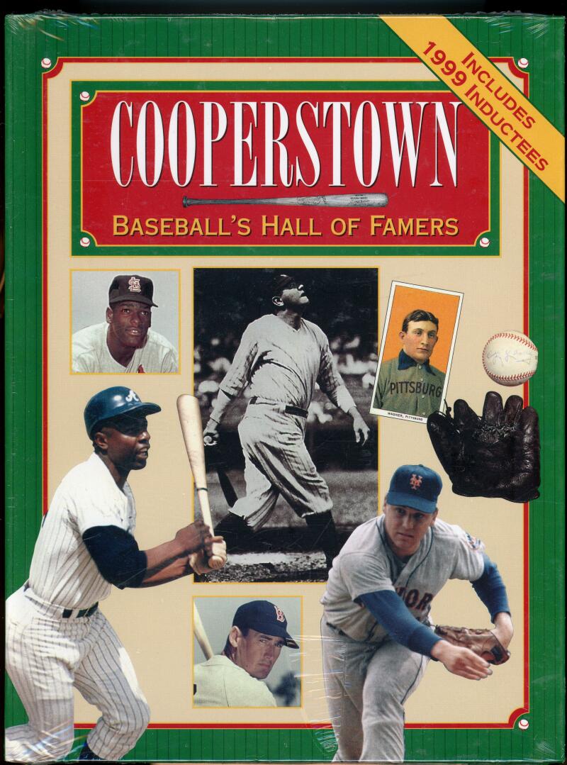 Cooperstown Baseball's Hall Of Famers Hardcover New In Seal Book Image 1