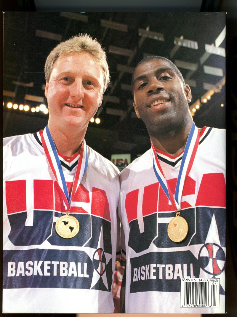 Beckett Tribute Magazine Larry Bird Magic Johnson 1994 Issue 6 Image 2