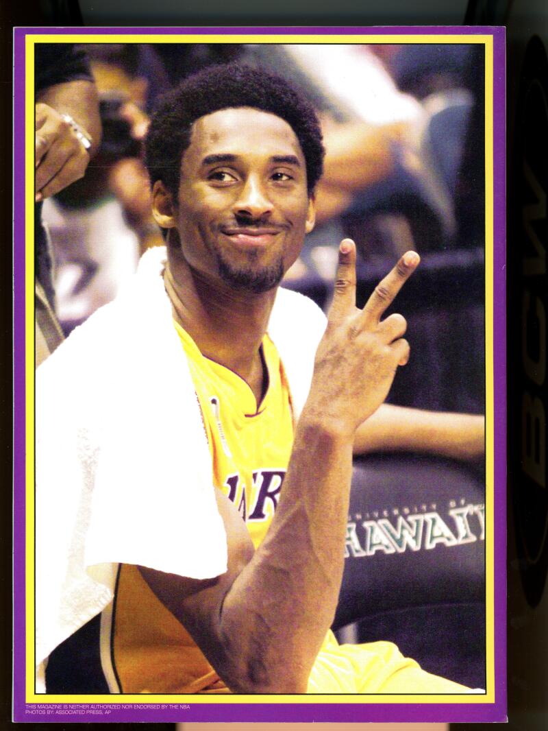 Premier Events Collectors Edition 2002 Playoff Preview Kobe Bryant Image 2