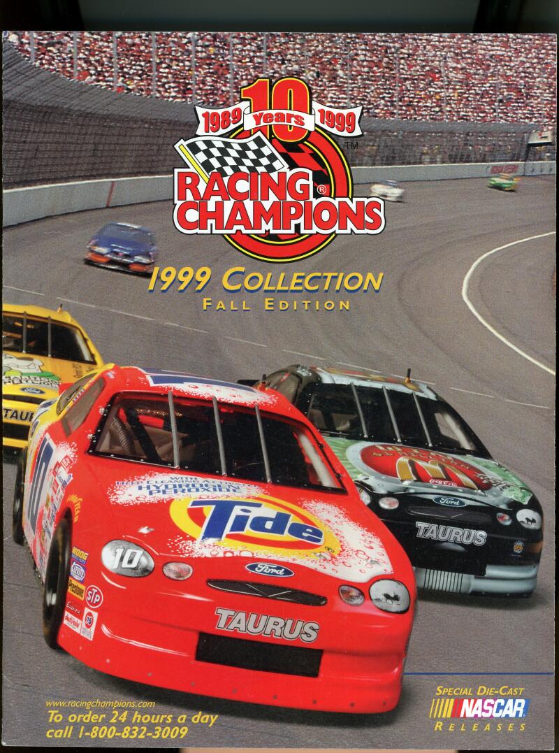 1999 Collection Fall Edition 10 Years Racing Champions Nascar Image 1