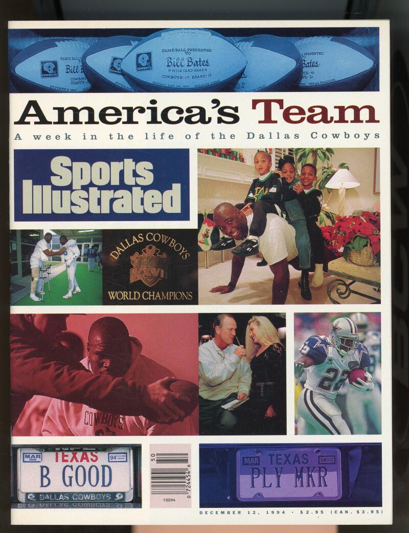 Sports Illustrated December 12 1994 Dallas Cowboys America's Team Image 1