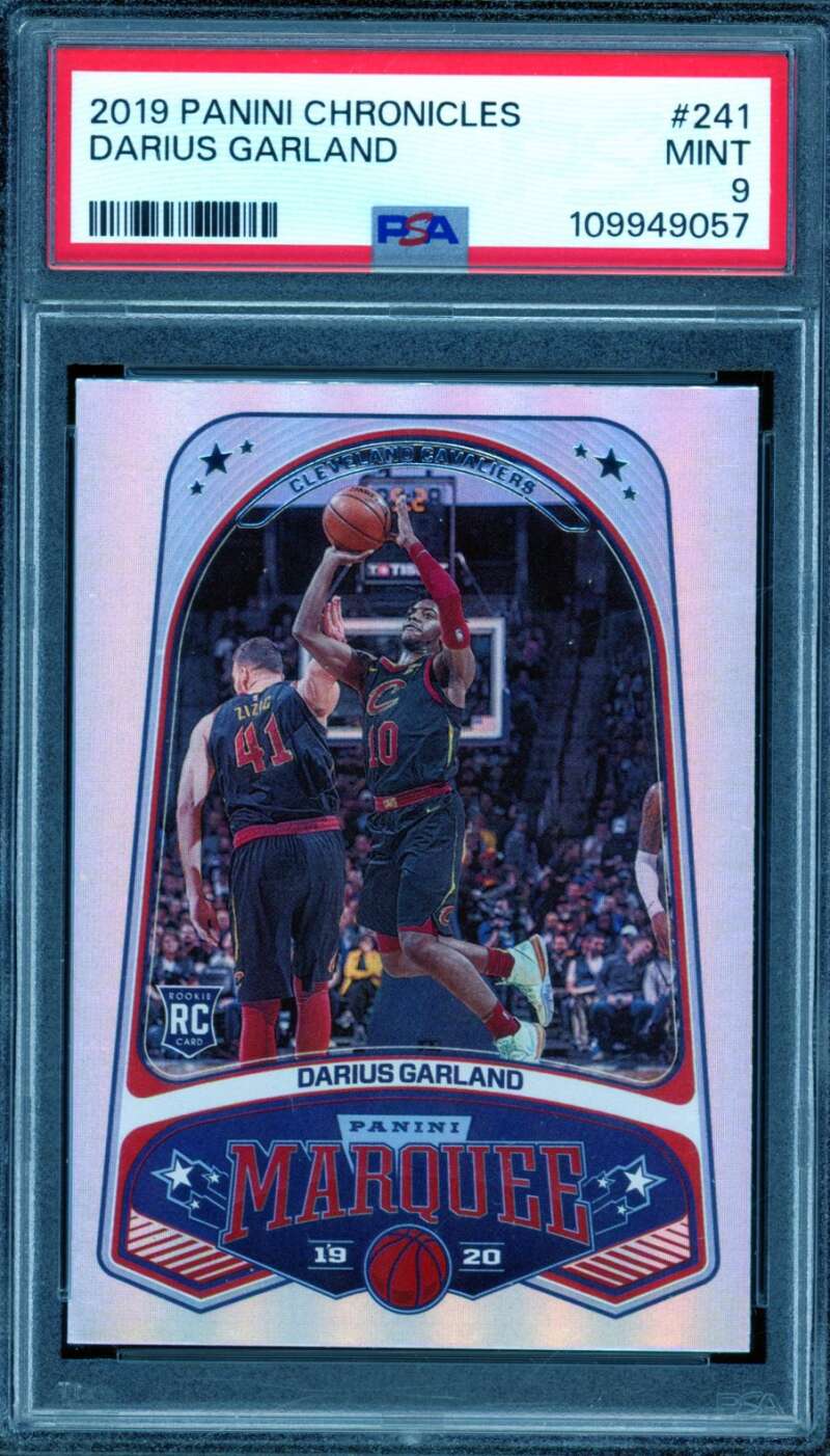 Darius Garland Rookie Card 2019-20 Panini Chronicles #241 PSA 9 Image 1