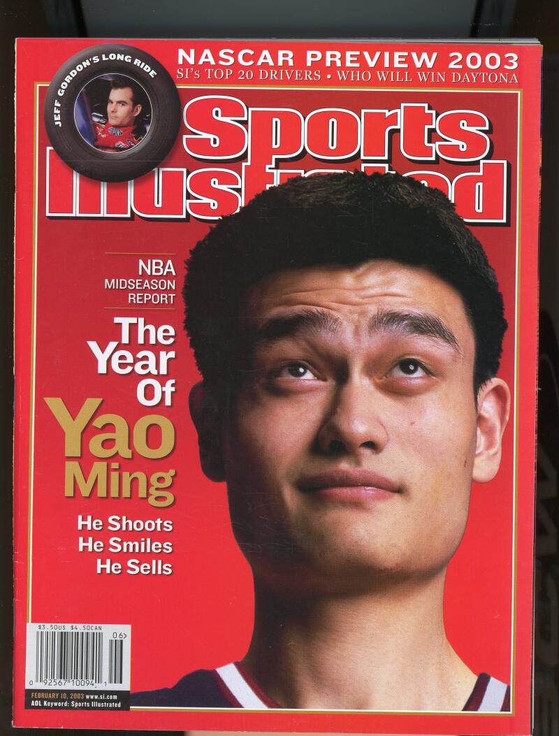 Sports Illustrated Magazine February 10 2003 The Year of Yao Ming  Image 1