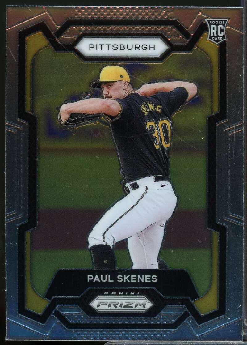 Paul Skenes Rookie Card 2024 Panini Prizm #118  Image 1
