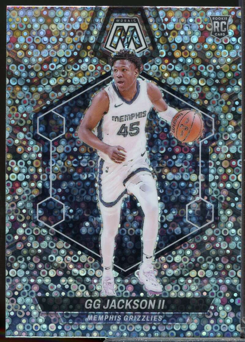 GG Jackson II Rookie Card 2023-24 Panini Mosaic Mosaic Fast Break Silver #228  Image 1