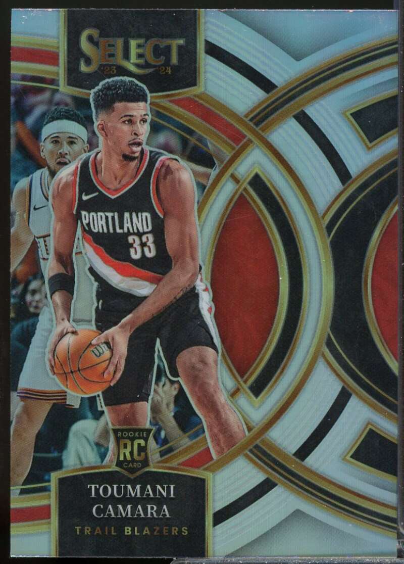 Toumani Camara Rookie Card 2023-24 Select Prizms Silver #115  Image 1