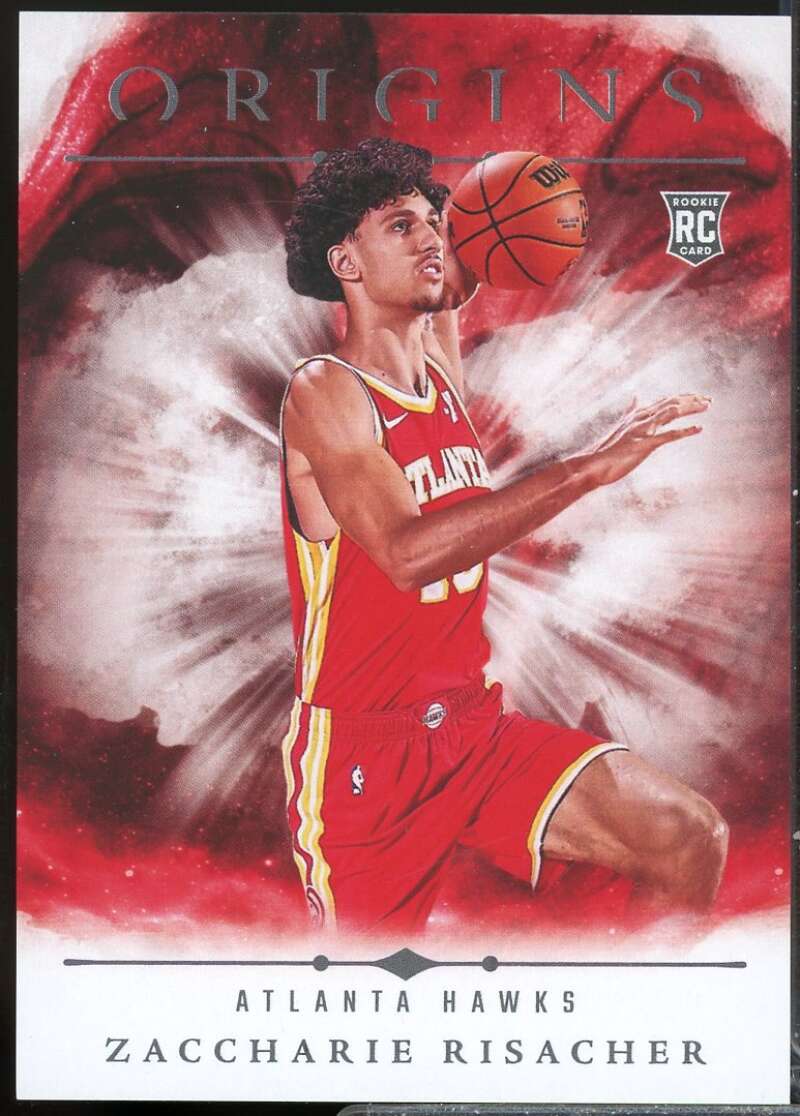 Zaccharie Risacher Rookie Card 2024-25 Panini Origins #94  Image 1