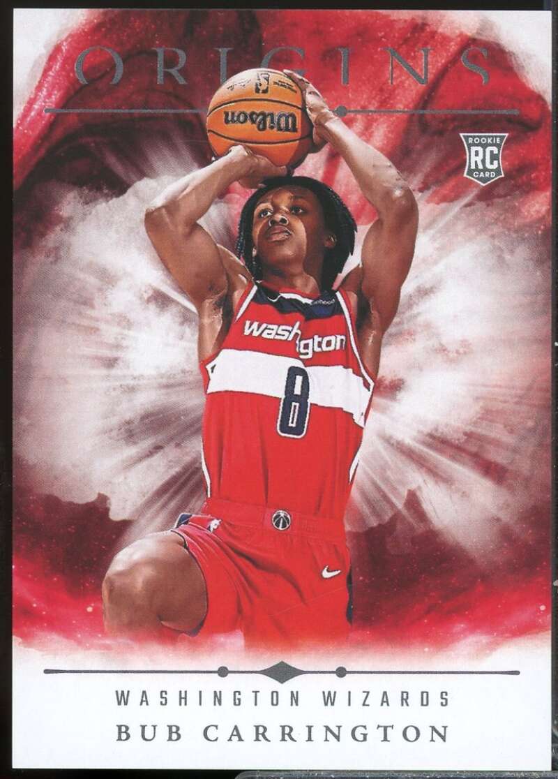 Bub Carrington Rookie Card 2024-25 Panini Origins #74  Image 1