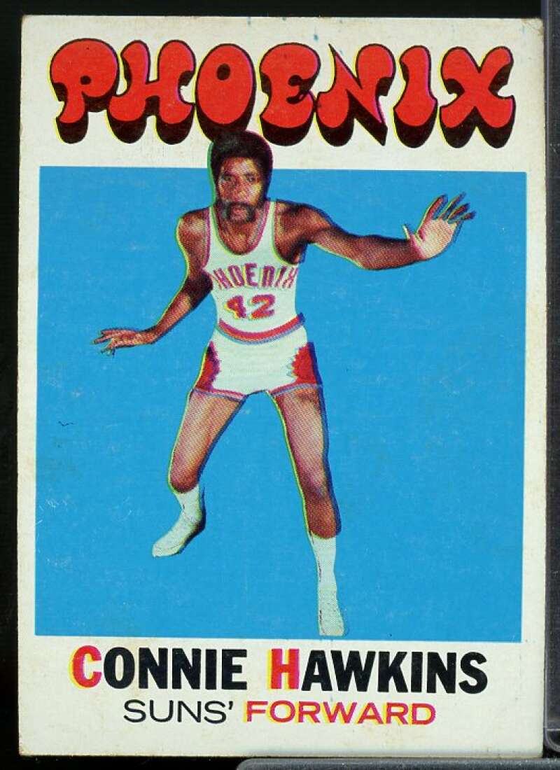 Connie Hawkins Card 1971-72 Topps #105  Image 1
