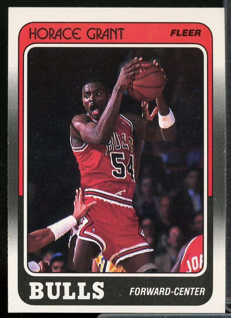 Horace Grant Rookie Card 1988-89 Fleer #16  Image 1