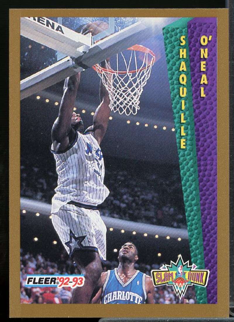 Shaquille O'Neal SD Rookie Card 1992-93 Fleer #298  Image 1