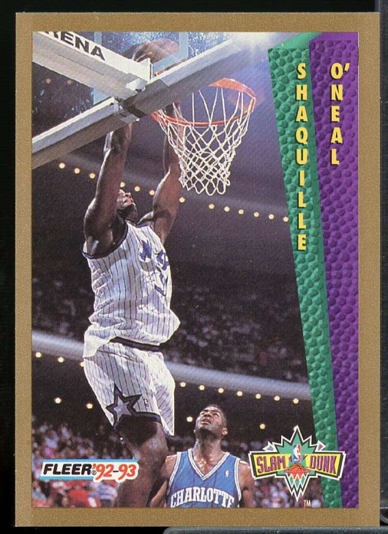Shaquille O'Neal SD Rookie Card 1992-93 Fleer #298  Image 1
