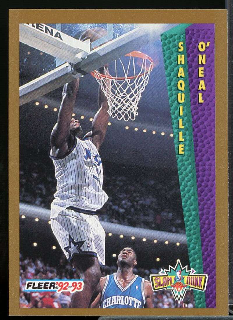 Shaquille O'Neal SD Rookie Card 1992-93 Fleer #298  Image 1