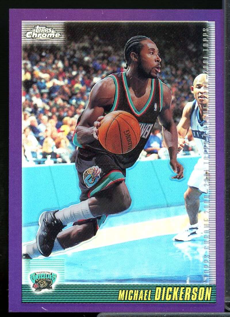 Michael Dickerson Card 2000-01 Topps Chrome Refractors #130  Image 1