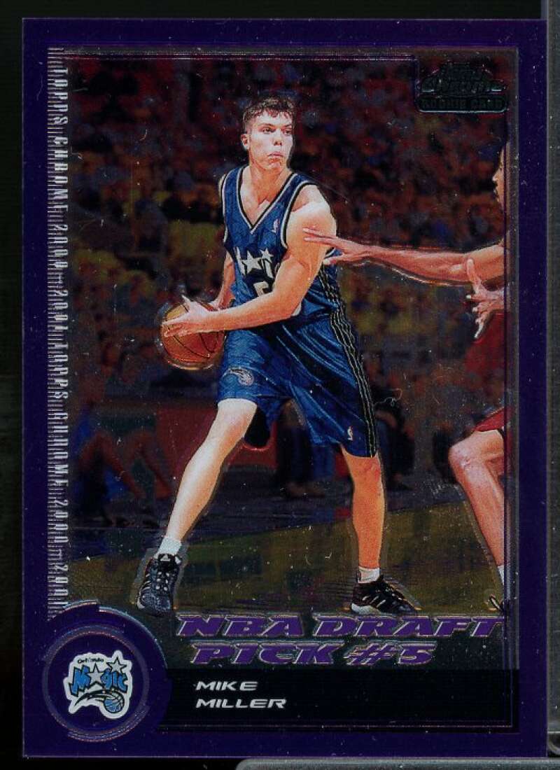 Mike Miller Rookie Card 2000-01 Topps Chrome #155  Image 1