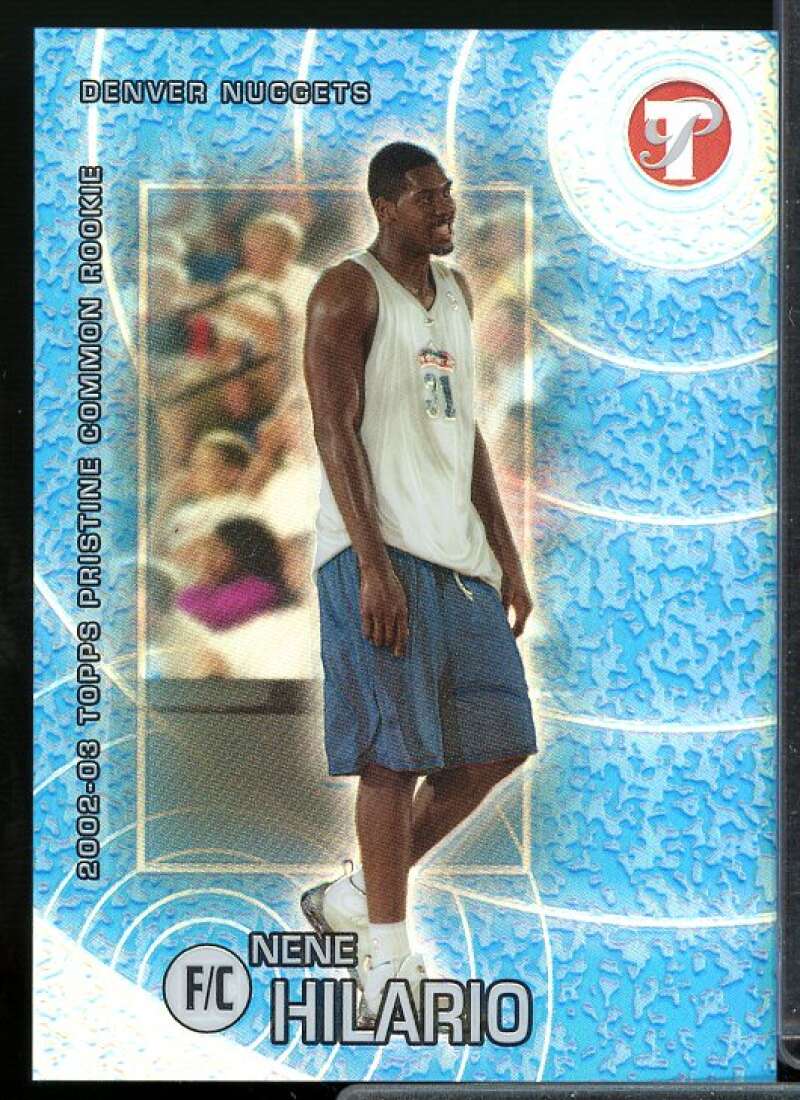 Nene Hilario C Rookie Card 2002-03 Topps Pristine Refractors #69  Image 1