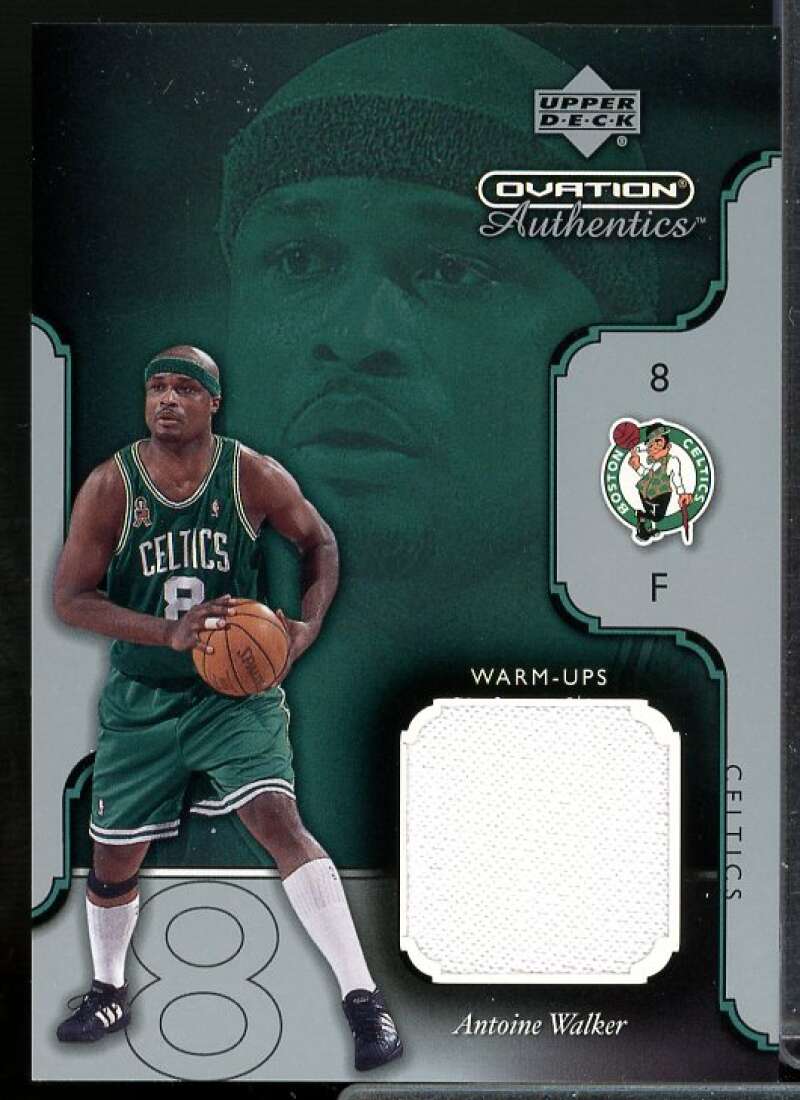 Antoine Walker Card 2002-03 Upper Deck Ovation Authentics Warm-Ups #AWW  Image 1