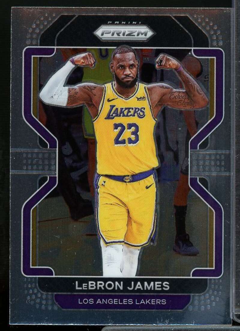LeBron James Card 2021-22 Panini Prizm #91  Image 1