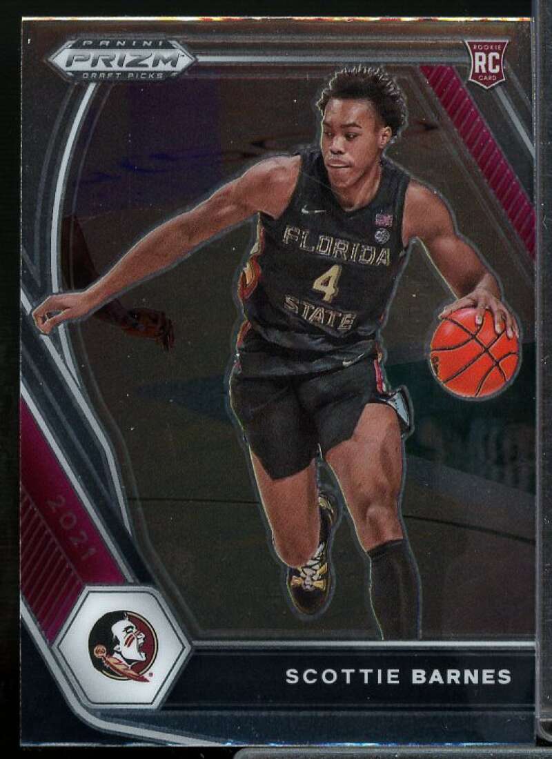 Scottie Barnes Rookie Card 2021-22 Panini Prizm Draft Picks #6  Image 1