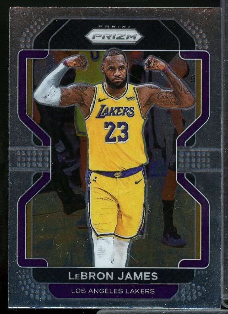 LeBron James Card 2021-22 Panini Prizm #91  Image 1