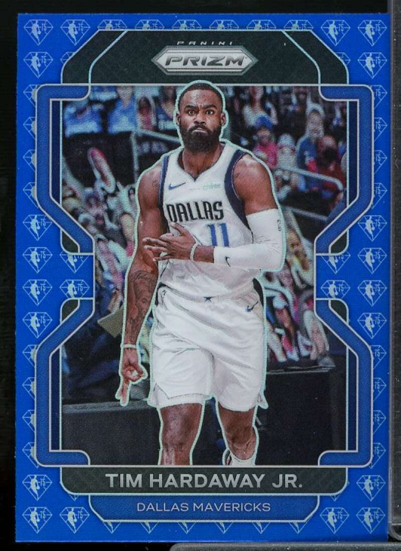 Tim Hardaway Jr. Card 2021-22 Panini Prizm Prizms NBA 75th Anniversary #70  Image 1