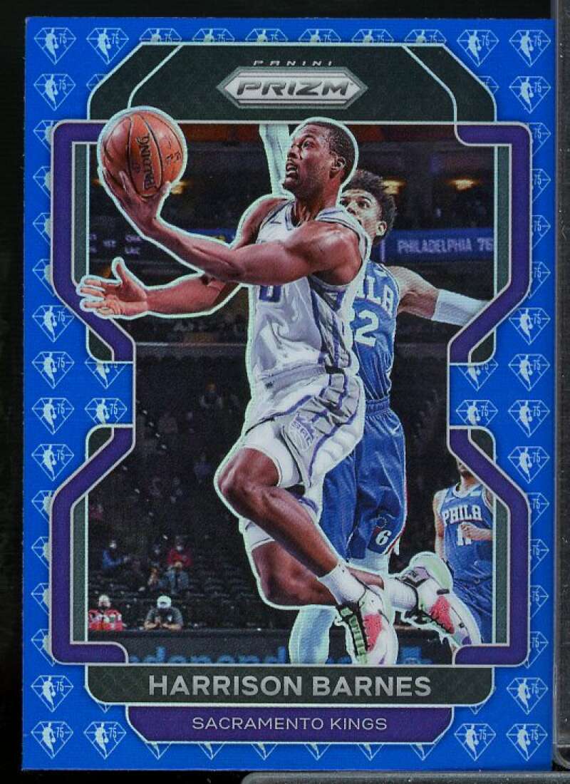 Harrison Barnes Card 2021-22 Panini Prizm Prizms NBA 75th Anniversary #64  Image 1