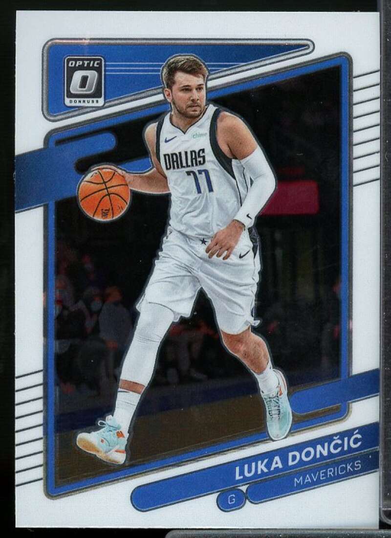 Luka Doncic Card 2021-22 Donruss Optic #101  Image 1