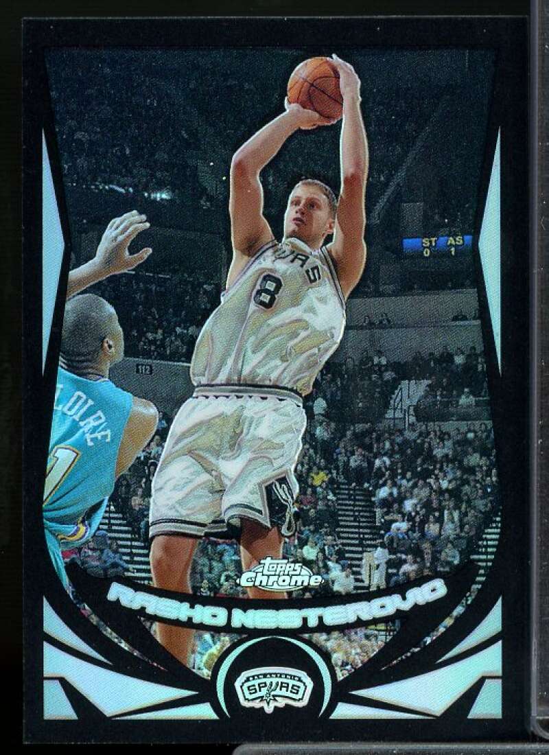 Rasho Nesterovic Card 2004-05 Topps Chrome Refractors Black #89  Image 1