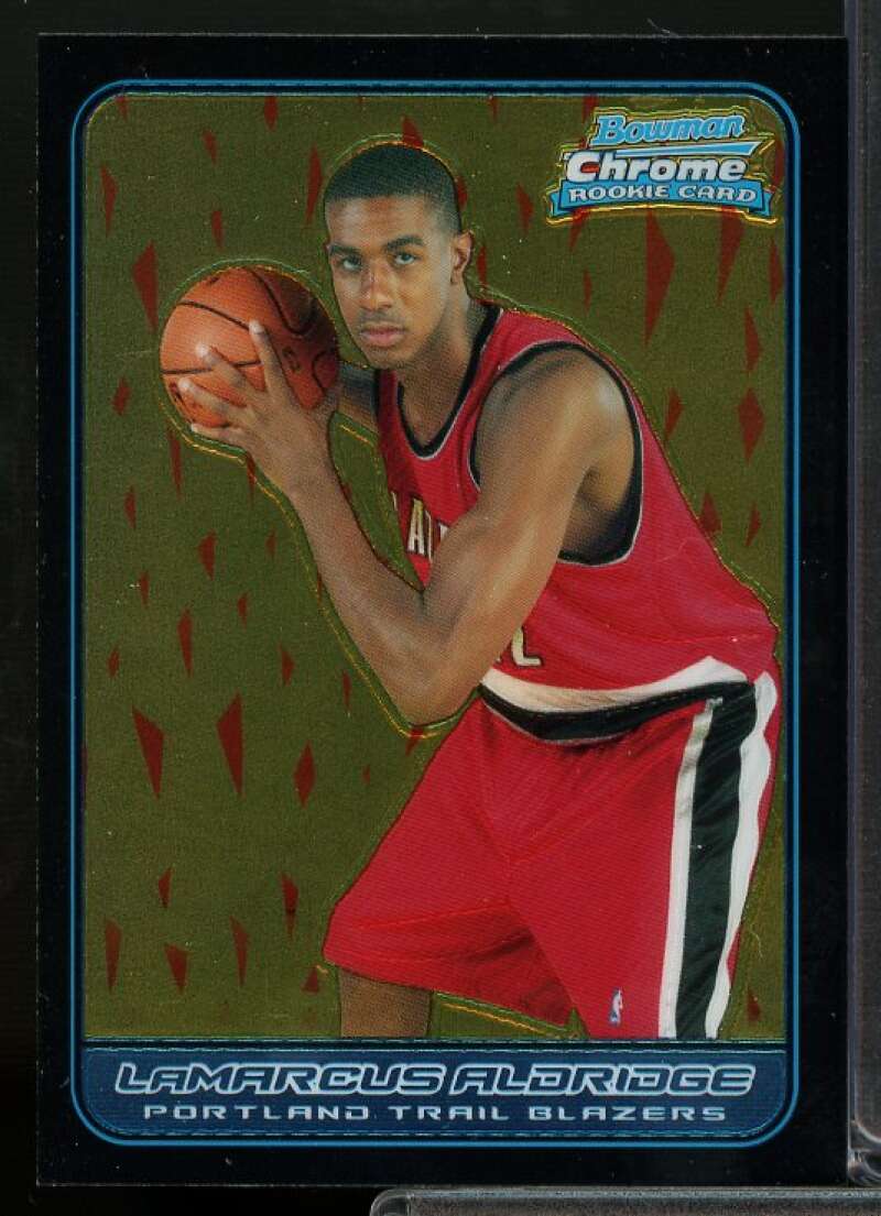 LaMarcus Aldridge Rookie Card 2006-07 Bowman Chrome #116  Image 1