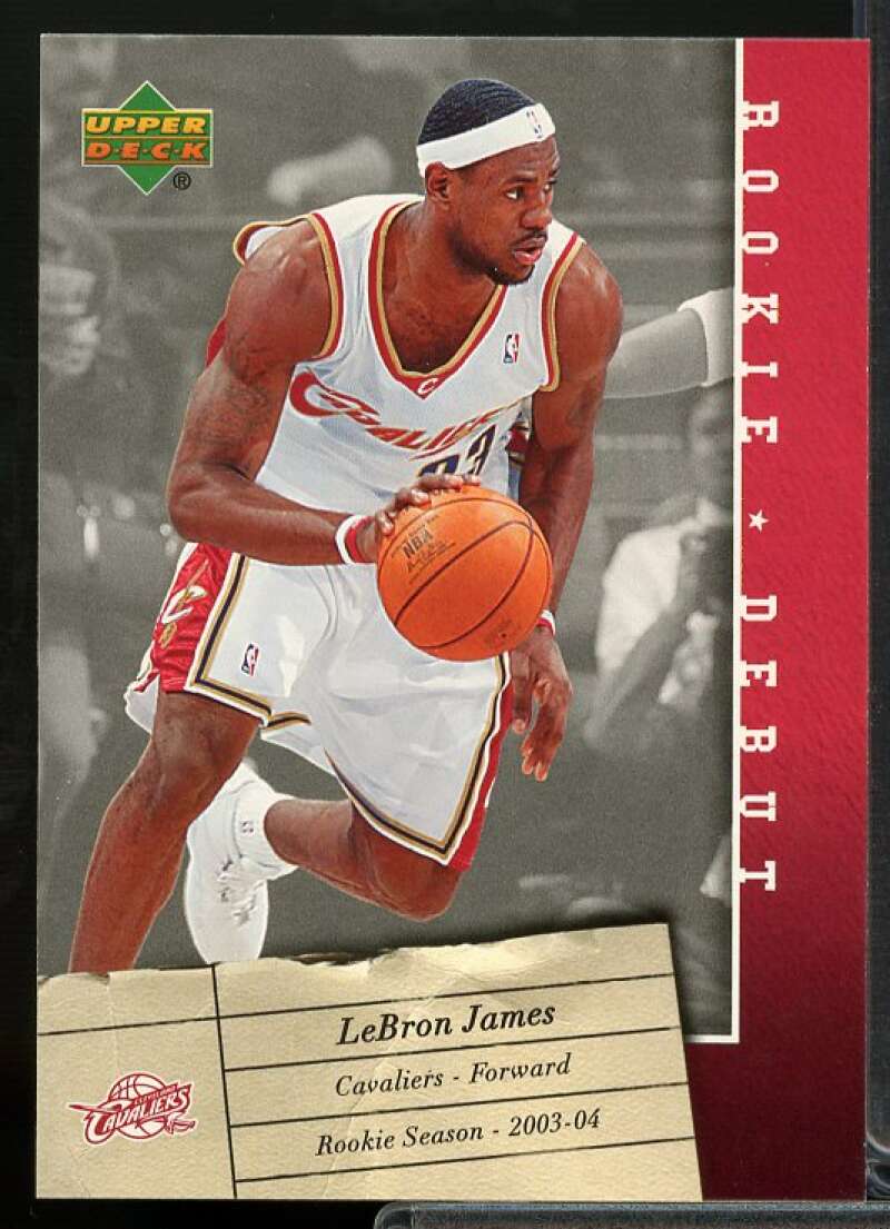 LeBron James Card 2006-07 Upper Deck Rookie Debut #15  Image 1