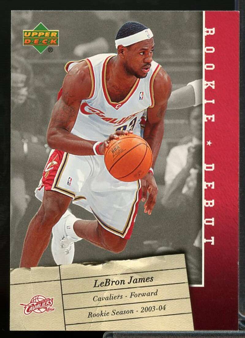 LeBron James Card 2006-07 Upper Deck Rookie Debut #15  Image 1