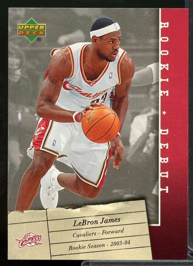 LeBron James Card 2006-07 Upper Deck Rookie Debut #15  Image 1