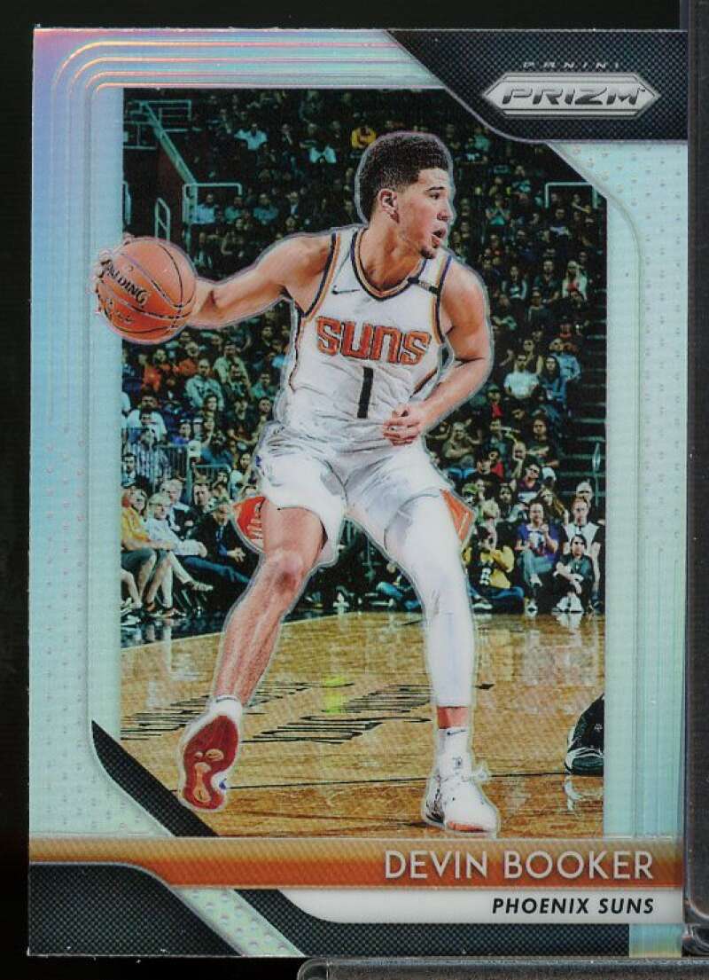 Devin Booker Card 2018-19 Panini Prizm Prizms Silver #11  Image 1